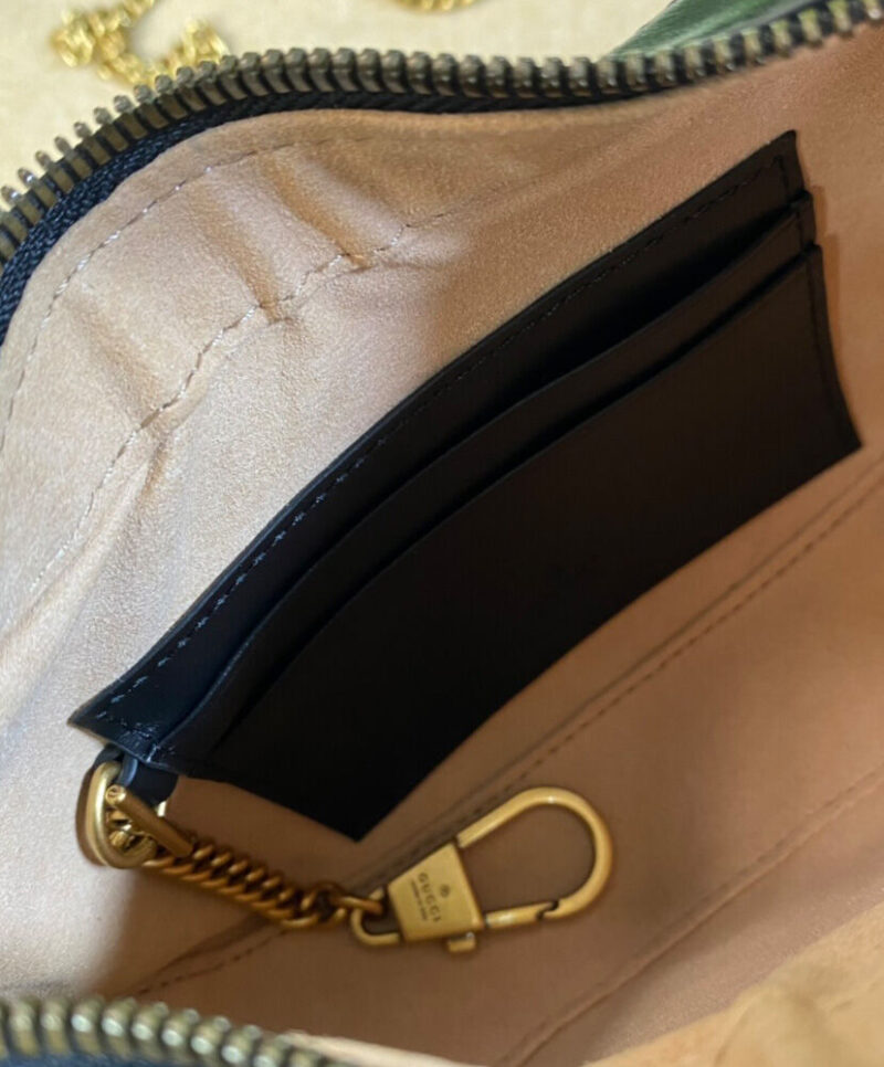 Gucci GG Marmont Half-moon-shaped Mini Bag